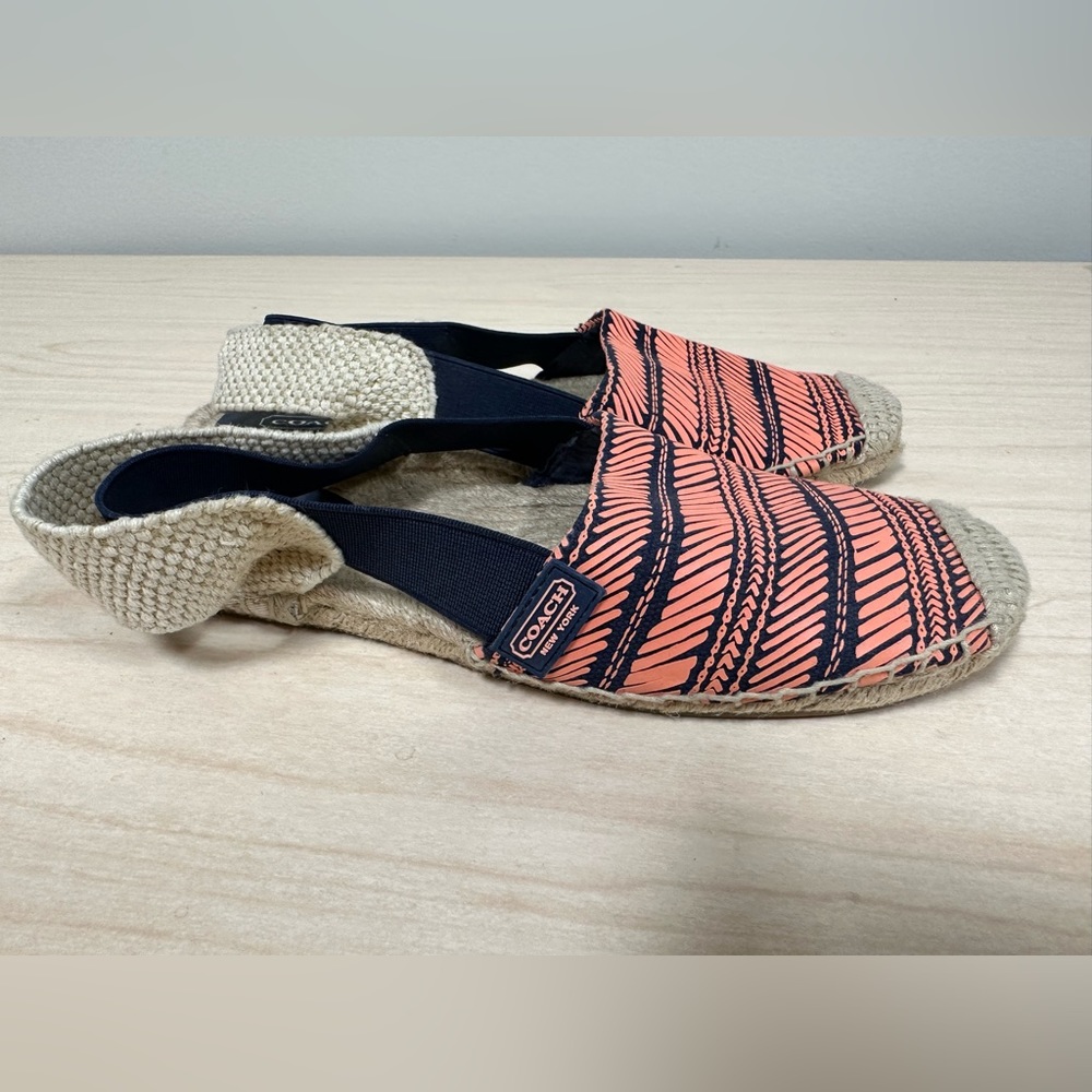 Coach espadrilles size 7
